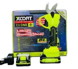 قیچی شارژی باغبانی اصل ایکس کورت موتور براشلس و سیم پیچ مسی مدل XDO9