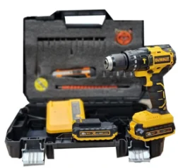 تست و معرفی دریل شارژی 88 ولت دیوالت موتور براشلس در بانه ناب