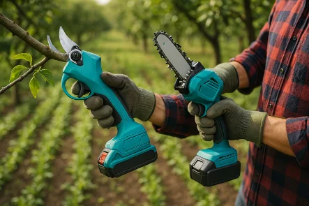 کشاورزی مدرن و ابزارهای نوین: نگاهی به قیچی شارژی و اره شارژی باغبانی