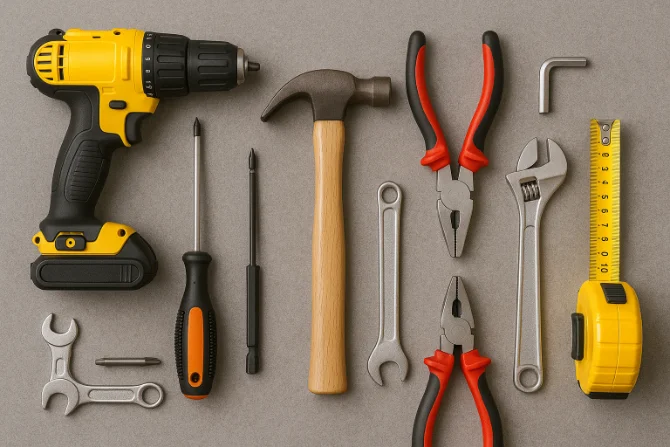 10 ابزار ضروری که باید در هر خانه ای باشند