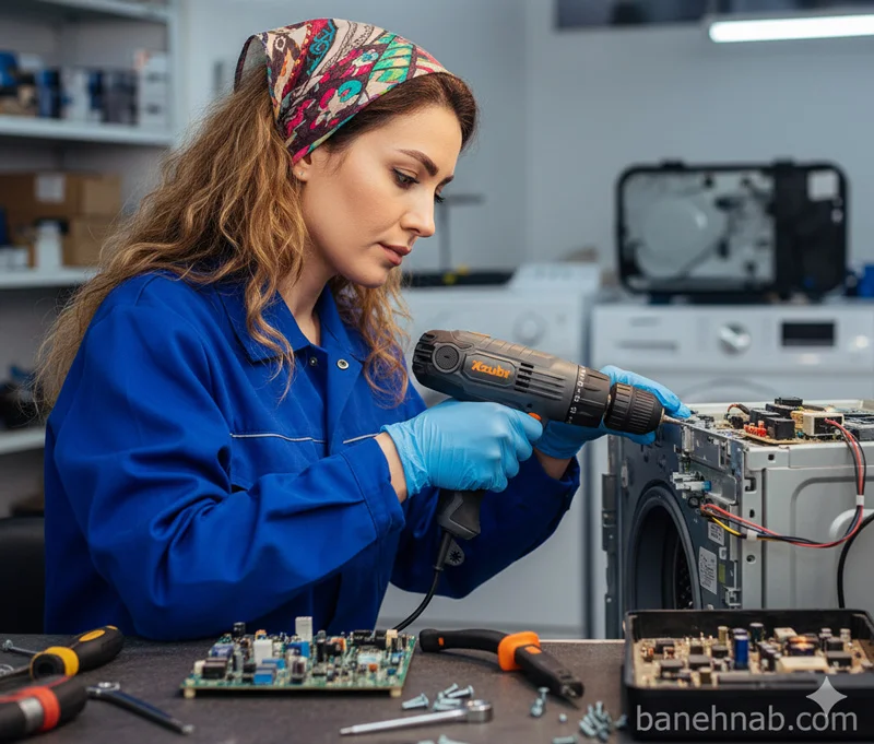 استفاده از پیچ گوشتی برقی