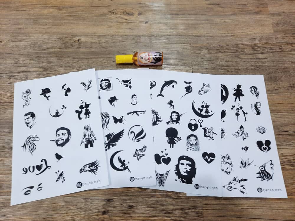 اسپری تاتوی موقت